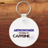 Astronomin Powered by Coffein Schlüsselanhänger (Vorderseite)