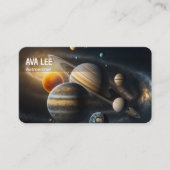 Astronomin Visitenkarte (Vorderseite)