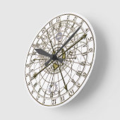 Astronomisch Runde Wanduhr (Winkel)