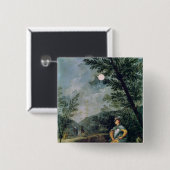 Astronomische Beobachtungen Button (Vorne & Hinten)