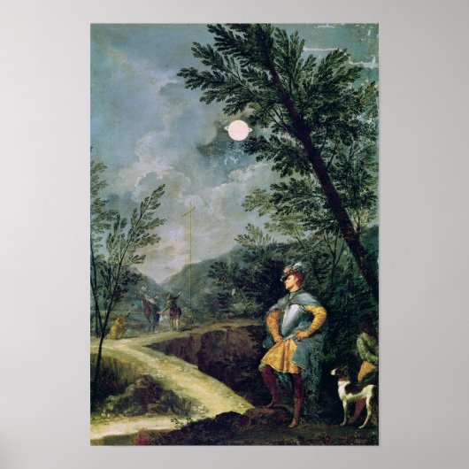 Astronomische Beobachtungen Poster (Vorne)