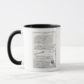 Astronomische Diagramme Tasse (Links)