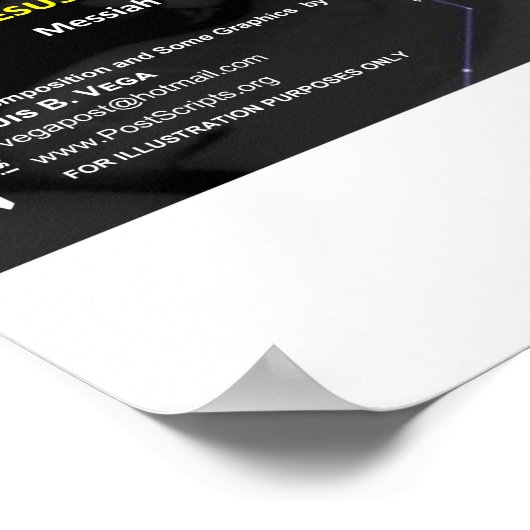 Astronomische Dreifaltigkeit Poster (Ecke)