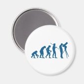 Astronomische Evolution Magnet (Vorderseite/Rückseite)