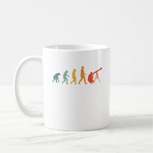 Astronomische Evolution Retro Telescope Astrophysi Kaffeetasse