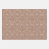 Astronomische Himmelsastrologie Kosmische Strahlen Geschenkpapier Set (Vorderseite 3)