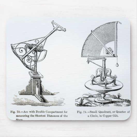 Astronomische Instrumente Mousepad (Vorne)