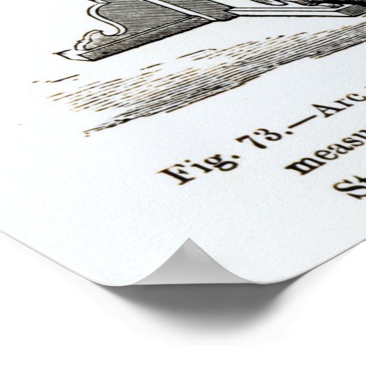 Astronomische Instrumente Poster (Ecke)