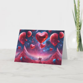 Astronomische Liebe Einladung