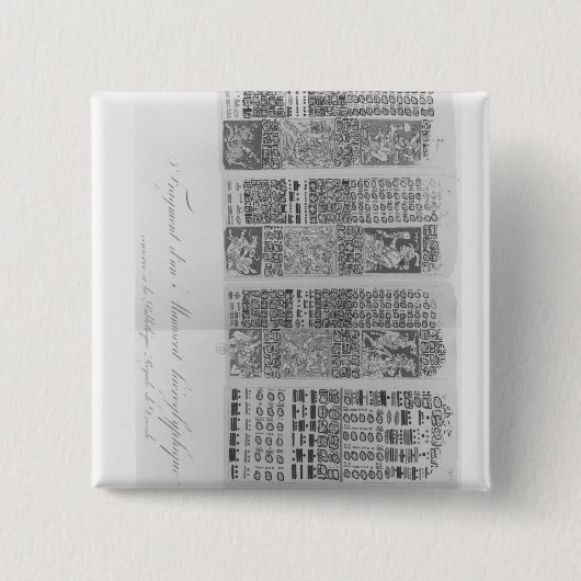 Astronomische Mayatabellen mit den Eklipsen Button (Vorderseite)