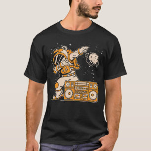Astronomische Musik Lover Radio Space Moon Univers T-Shirt
