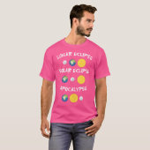 Astronomische Shirts Lunar Solar Eclipse Apokalyps (Vorne ganz)