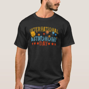 Astronomische Tagesplaneten von Universum Telescop T-Shirt