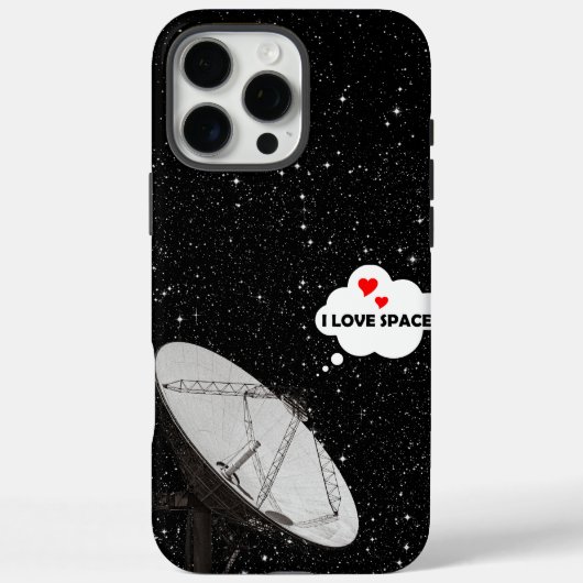 Astronomische Themenwelten mit Satellitendiskussio Case-Mate iPhone Hülle (Rückseite)