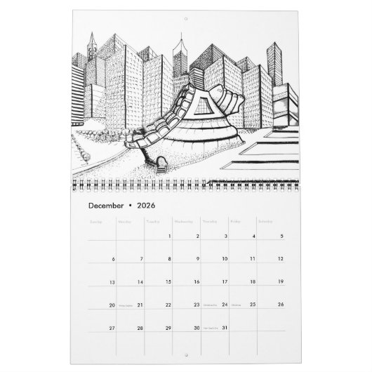 astronomische Träume Kalender (Dez 2026)