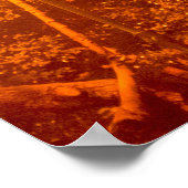 Astronomische Uhr Batumi Poster (Ecke)