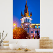 Astronomische Uhr Batumi Poster (Küche)