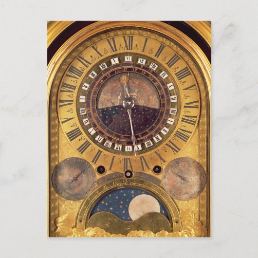 Astronomische Uhr für die Grand Dauphin Postkarte (Vorderseite)