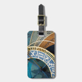 Astronomische Uhr Gepäckanhänger (Vorderseite vertikal)