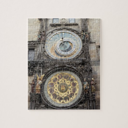 Astronomische Uhr im Prag-Andenken-Foto Puzzle (Vertikal)