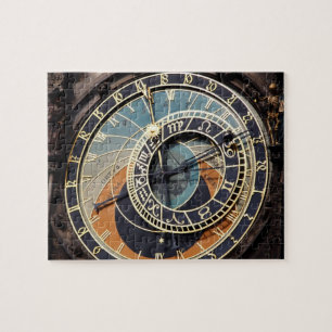 Astronomische Uhr im Puzzle Praque Jigsaw