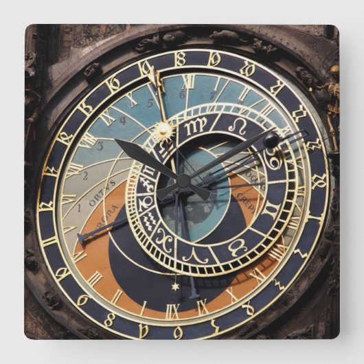Astronomische Uhr in Prag (Vorderseite)