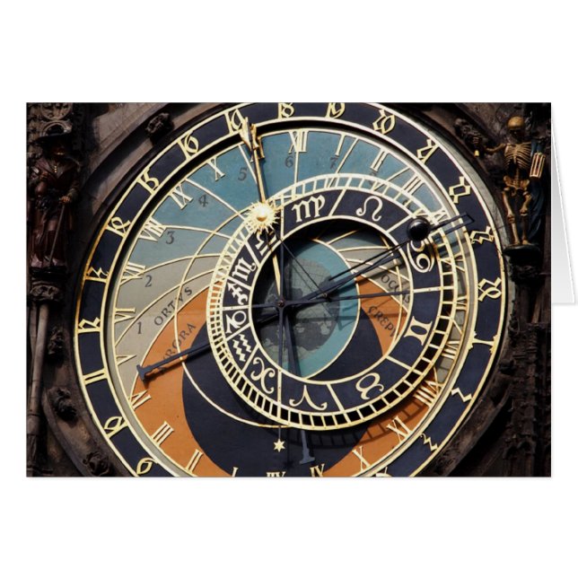 Astronomische Uhr in Prag (Vorderseite (Horizontal))