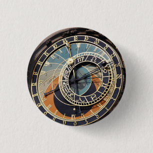Astronomische Uhr in Prag Button
