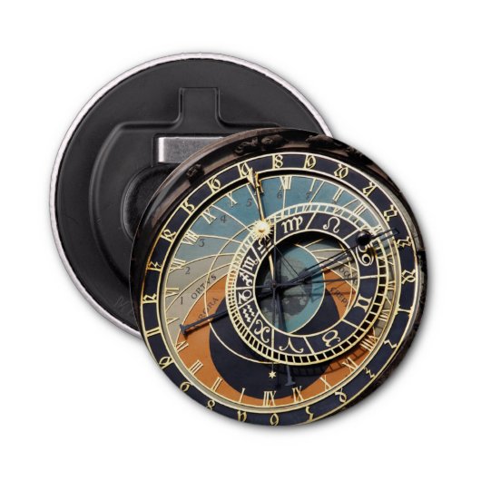 Astronomische Uhr in Prag Flaschenöffner (Vorderseite)