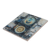 Astronomische Uhr in Prag Fliese (Seite)