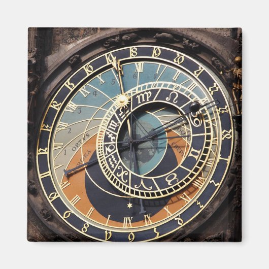 Astronomische Uhr in Prag Magnet (Vorne)