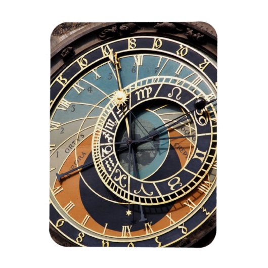 Astronomische Uhr in Prag Magnet (Vertikal)