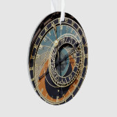 Astronomische Uhr in Prag Ornament (Vorderseite)