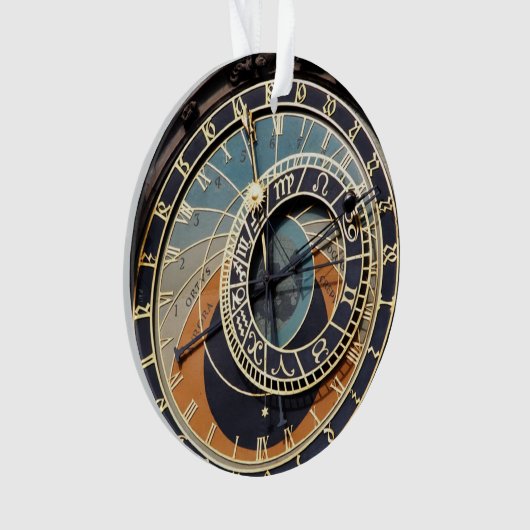 Astronomische Uhr in Prag Ornament (Vorderseite)