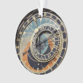 Astronomische Uhr in Prag Ornament (Vorderseite)