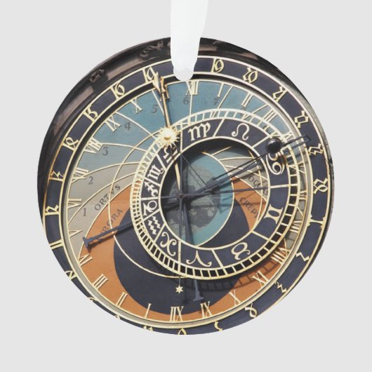 Astronomische Uhr in Prag Ornament (Vorderseite)