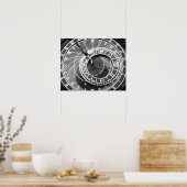 Astronomische Uhr in Prag Poster (Küche)