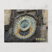 Astronomische Uhr in Prag Postkarte (Vorderseite)