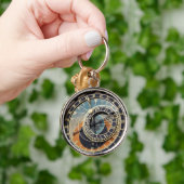 Astronomische Uhr in Prag Schlüsselanhänger (Hand)
