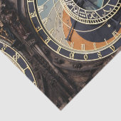 Astronomische Uhr in Prag Seidenpapier (Ausschnitt)