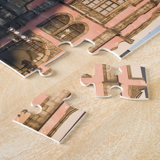 Astronomische Uhr in Prag, Tschechische Republik Puzzle (Seite)