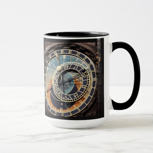 Astronomische Uhr in Praque Tasse (Rechts)
