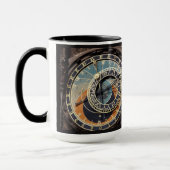 Astronomische Uhr in Praque Tasse (Links)