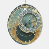 Astronomische Uhr Keramik Ornament (Links)