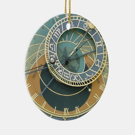 Astronomische Uhr Keramikornament (Rechts)