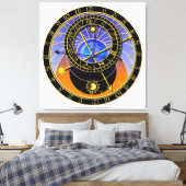 Astronomische Uhr Leinwanddruck (Insitu (Schlafzimmer))