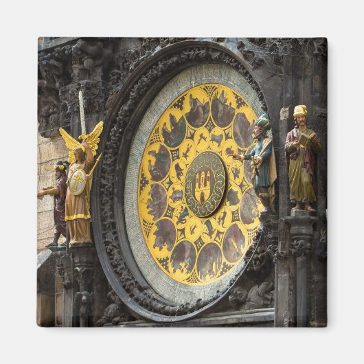 Astronomische Uhr Magnet (Vorne)