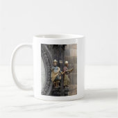 Astronomische Uhr oder Prag Orloj Kaffeetasse (Links)