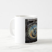 Astronomische Uhr oder Prag Orloj Kaffeetasse (Vorderseite Links)