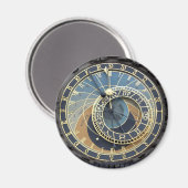 Astronomische Uhr oder Prag Orloj Magnet (Vorderseite/Rückseite)